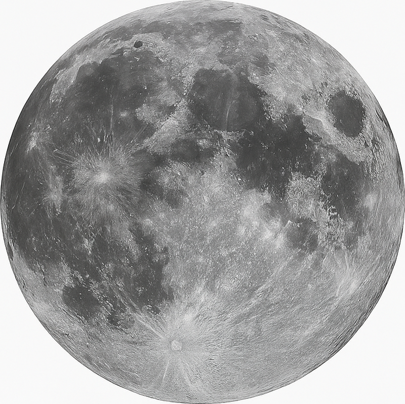 Alfombras de vinilo la luna - TenVinilo
