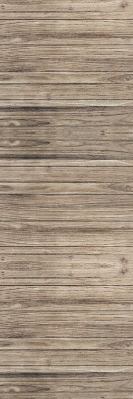 Alfombra vinílica oficina tablones de madera gris rústico - TenVinilo