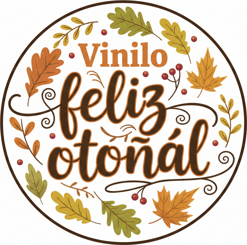 Alfombra vinílica dormitorio otoño alegre - TenVinilo
