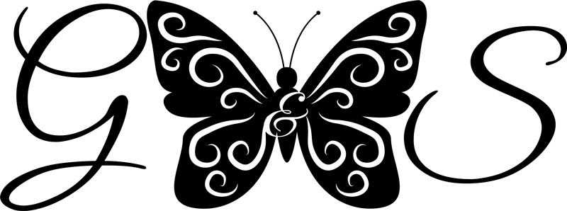 Alfombra vinílica dormitorio mariposa con letras - TenVinilo