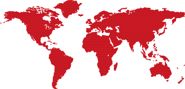 Alfombra vinílica mapamundi vinilo mapa mundi rojo - TenVinilo