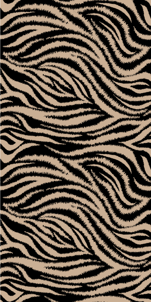 Alfombra vinílica animales motivo rayas de cebra - TenVinilo