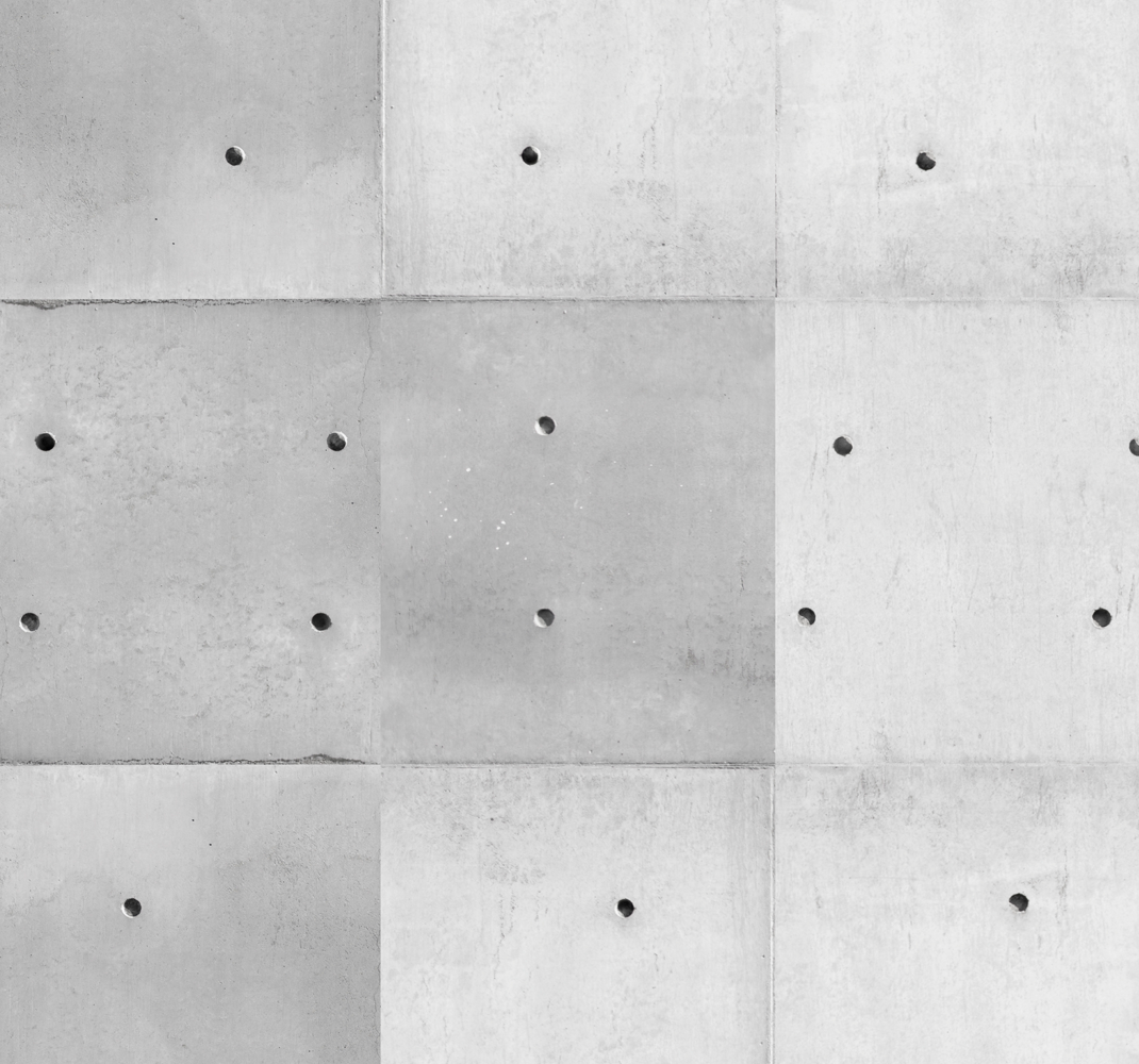 Alfombra vinílica imitación paneles de concreto minimalistas - TenVinilo