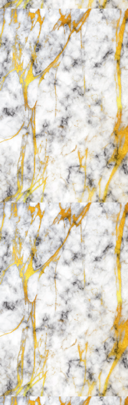 Alfombra vinílica imitación mármol gris y dorado elegante - TenVinilo