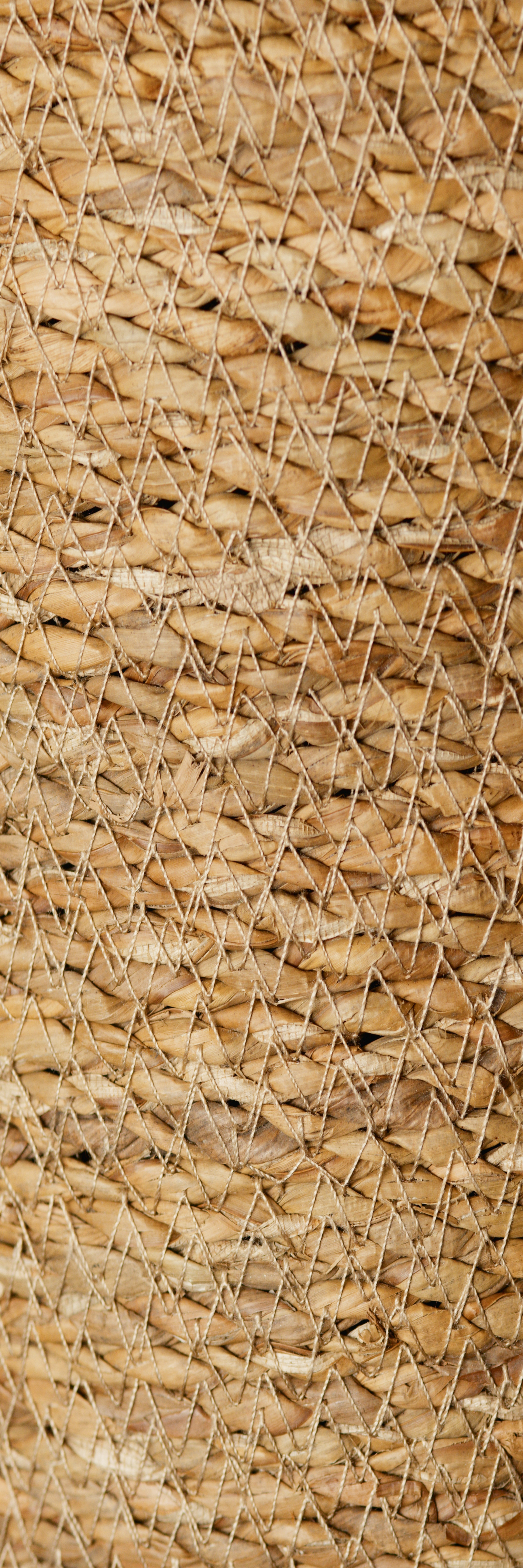 Alfombra vinílica marrón estilo madera mimbre claro - TenVinilo