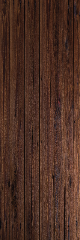 Alfombra vinílica marrón tablones de madera rústica - TenVinilo