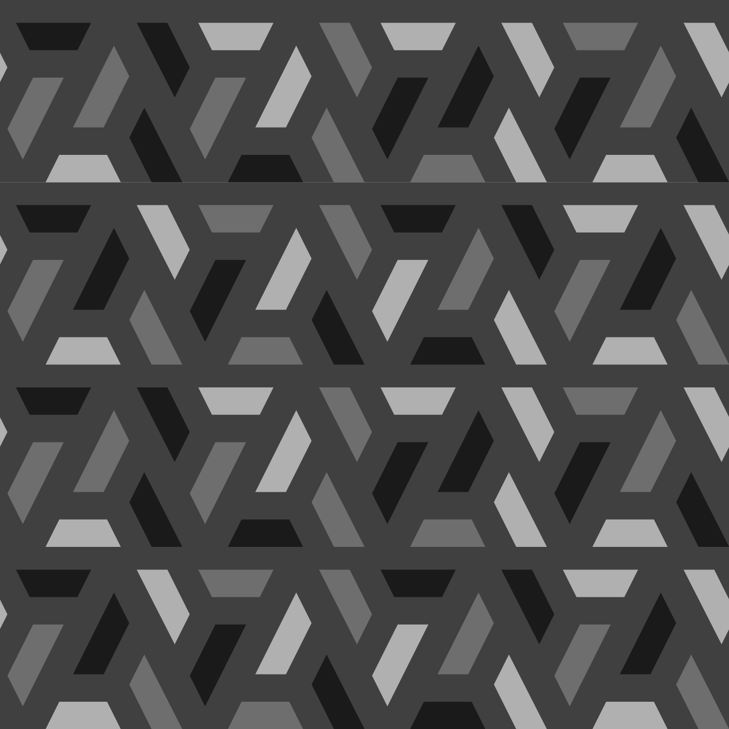 Alfombra vinílica negra triángulos geométricos tonos oscuros - TenVinilo