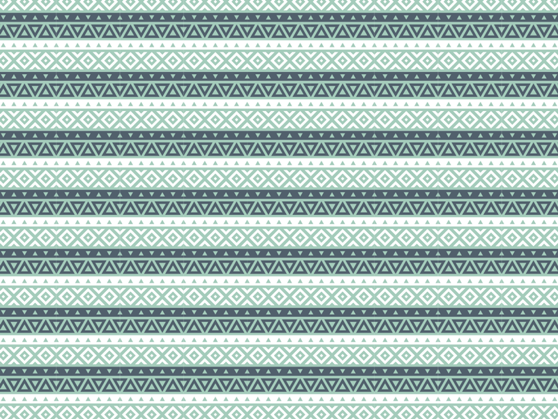 Alfombra vinilica patrones etnicos azules - TenVinilo