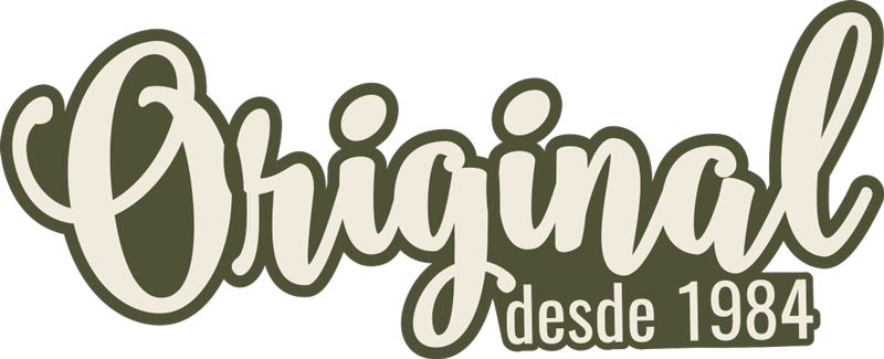 Alfombra vinílica vintage texto año personalizable - TenVinilo