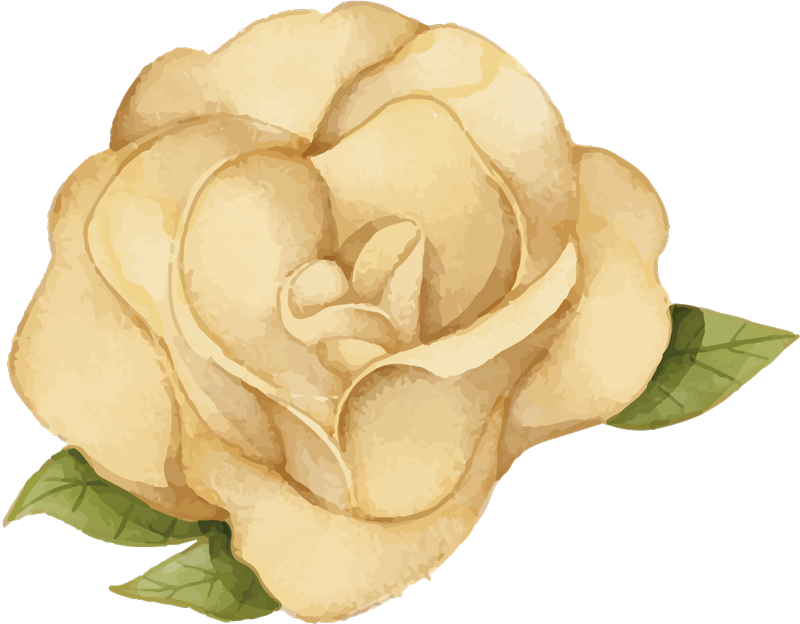 Alfombra vinílica amarilla forma de rosa - TenVinilo