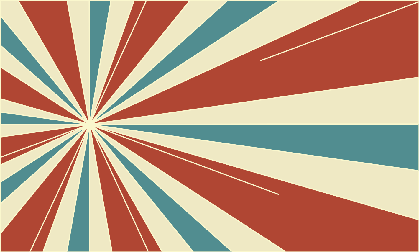 Alfombra vinílica vintage líneas roja y azul - TenVinilo