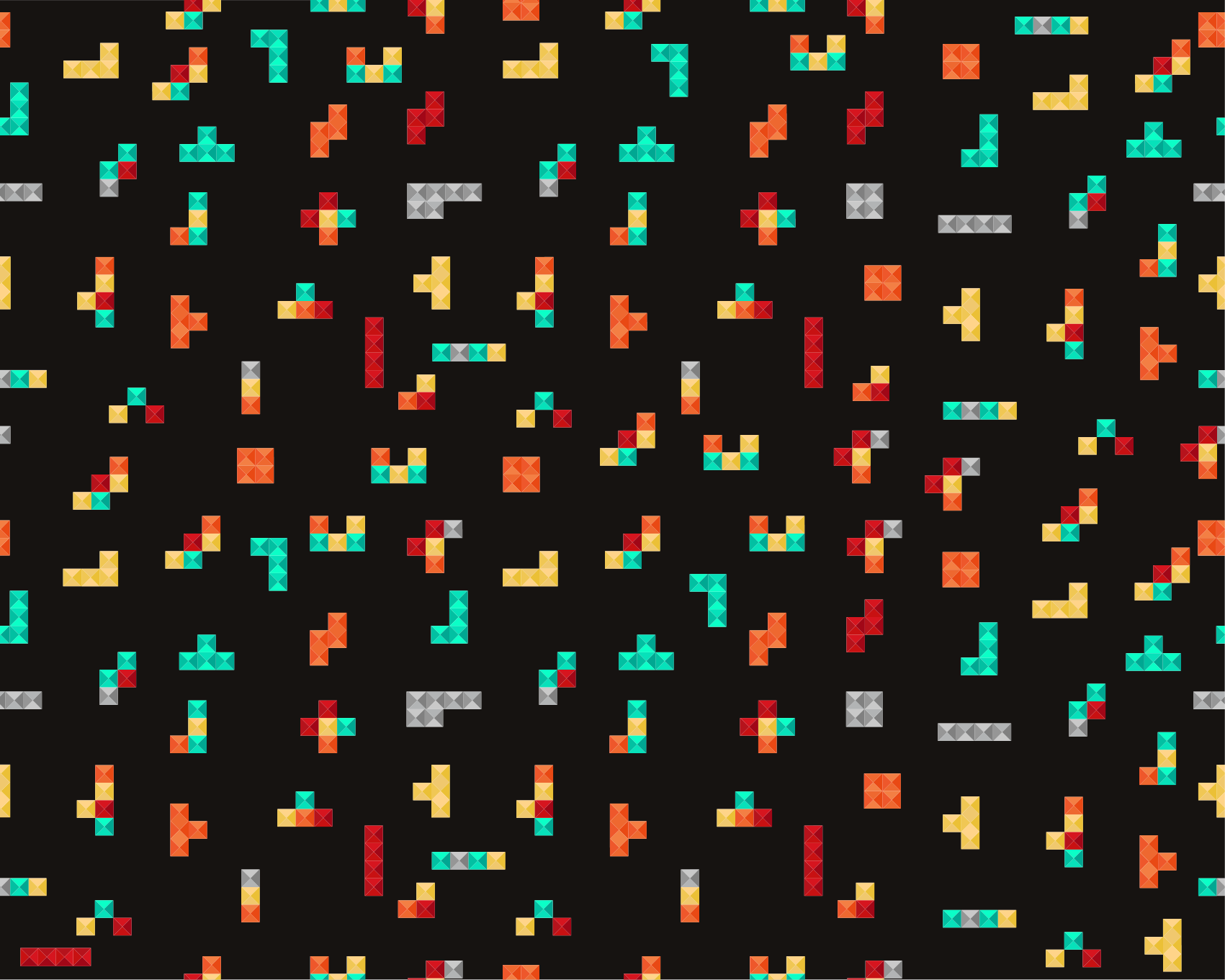 Alfombra vinílica juegos tema de tetris - TenVinilo