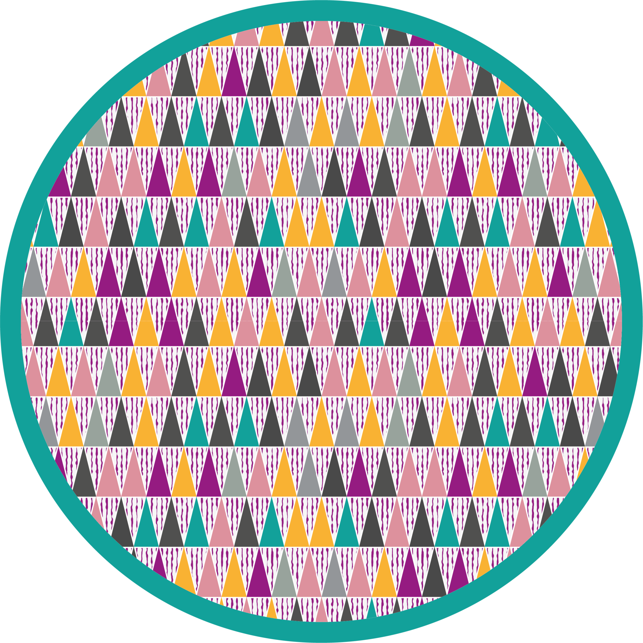 Alfombra vinílica nórdica colores intensos - TenVinilo