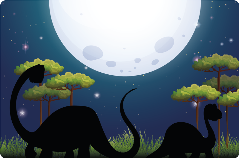 Alfombra vinílica infantil circuito de aventura safari - TenVinilo