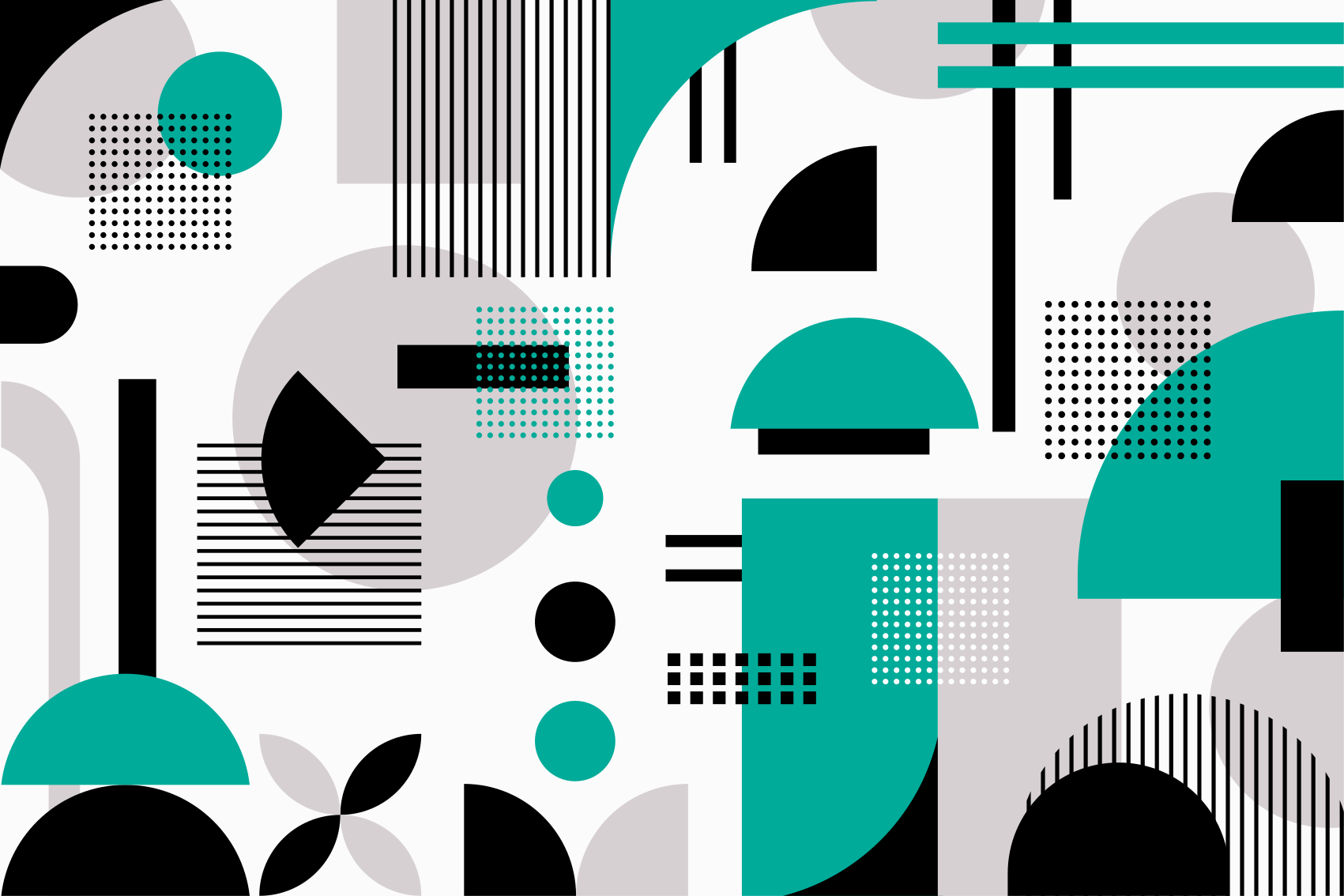 Alfombra de vinilo geométrica Geométrico moderno - TenVinilo