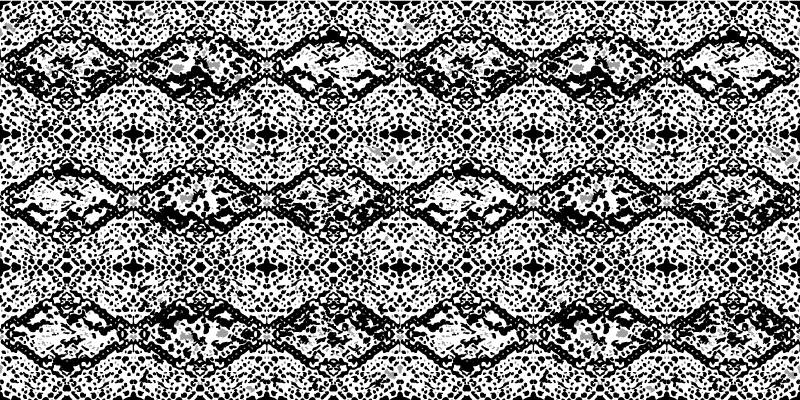 Alfombra vinílica animal print monocromo agrietado - TenVinilo