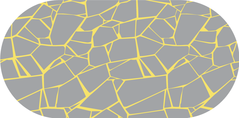 Alfombra vinílica baño estructura gris agrietada - TenVinilo