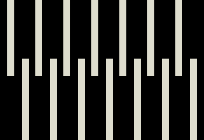 Alfombra vinílica juvenil elegante diseño de rayas - TenVinilo