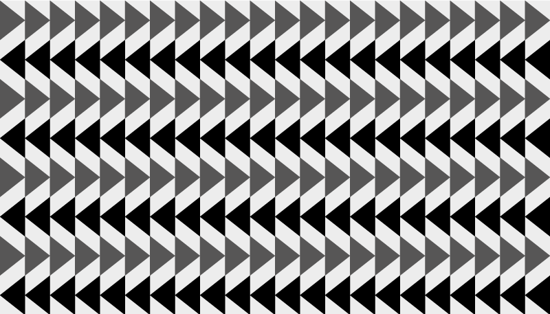 Alfombra vinílica nórdica Triángulos grises - TenVinilo