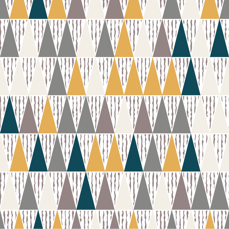 Alfombra vinílica nórdica motivo de rayas - TenVinilo