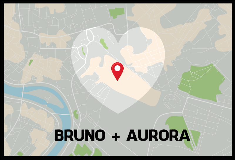 Alfombra vinílica personalizable mapa personalizado - TenVinilo