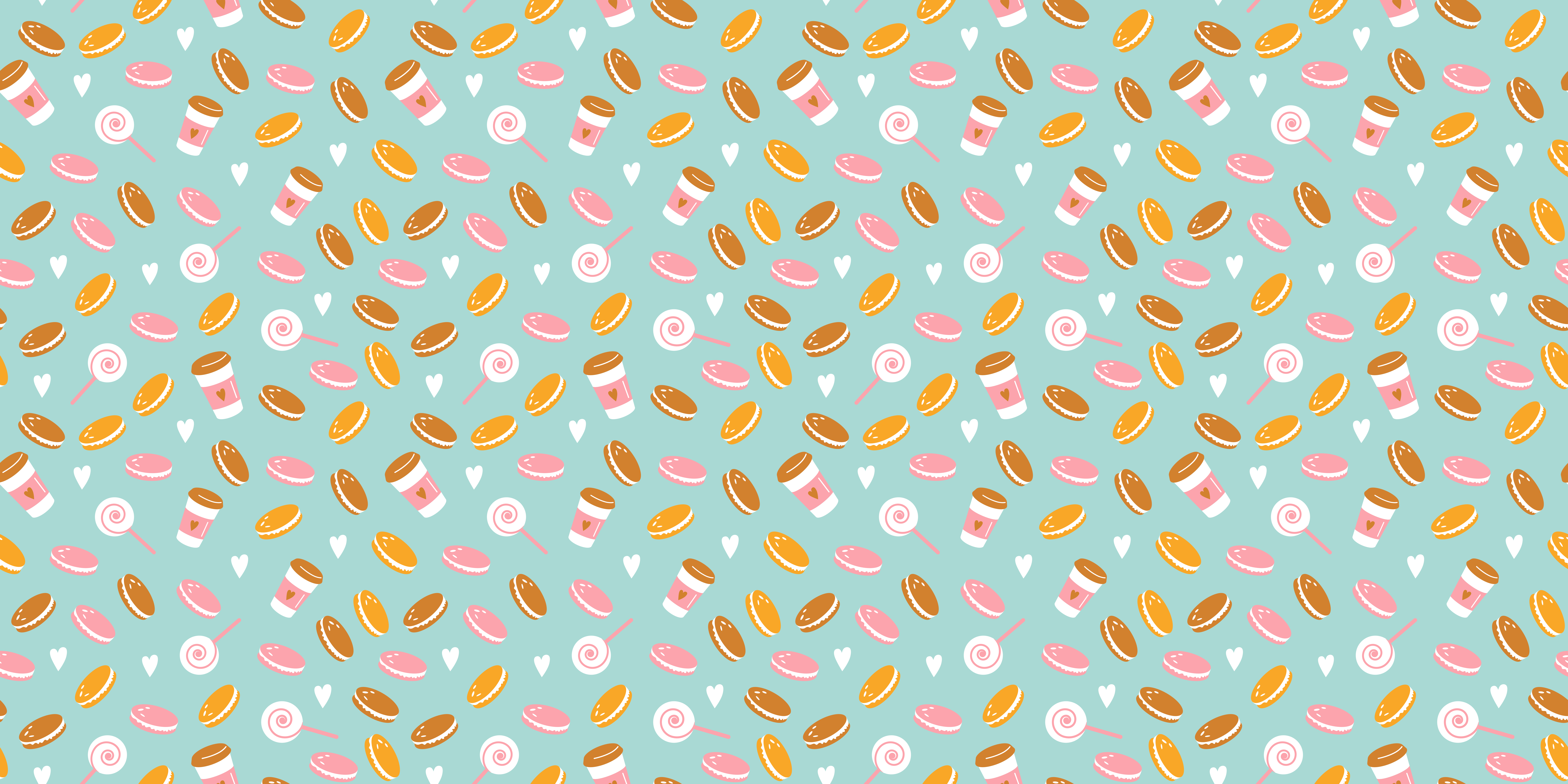 Alfombra vinílica infantil colección de delicias deliciosas - TenVinilo