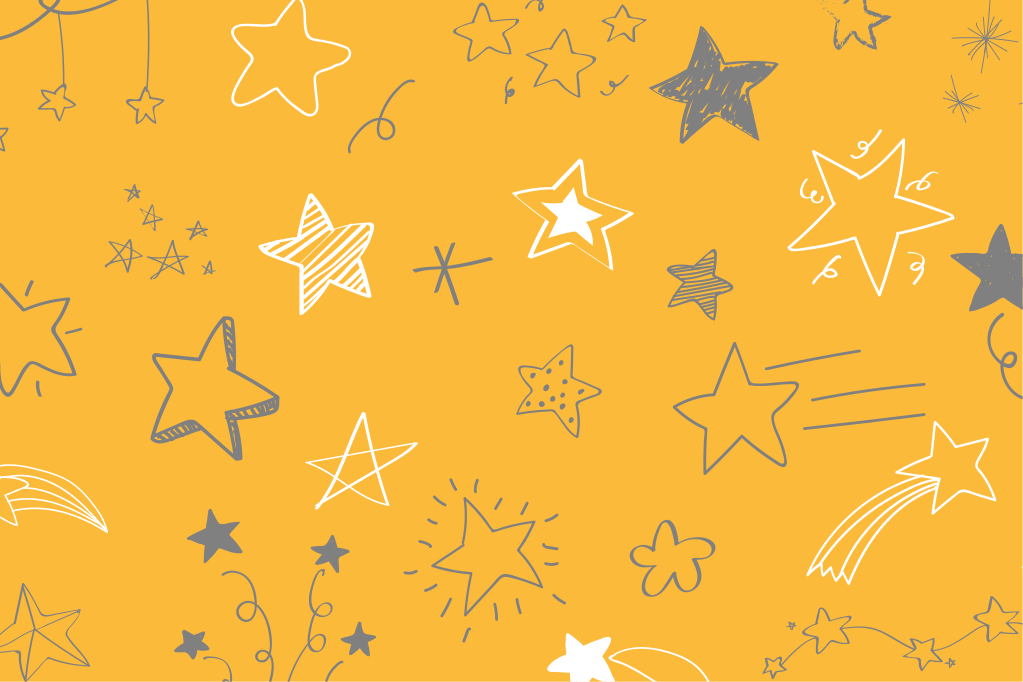 Alfombra vinílica de estrellas patrones de noche estrellada - TenVinilo