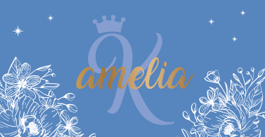 Alfombra vinílica juvenil nombre floral e inicial - TenVinilo