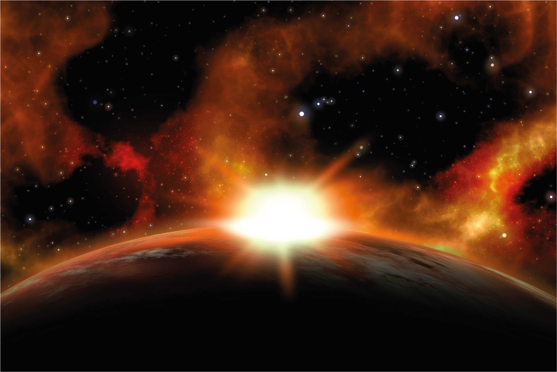 Alfombra vinílica de estrellas brillo celestial - TenVinilo