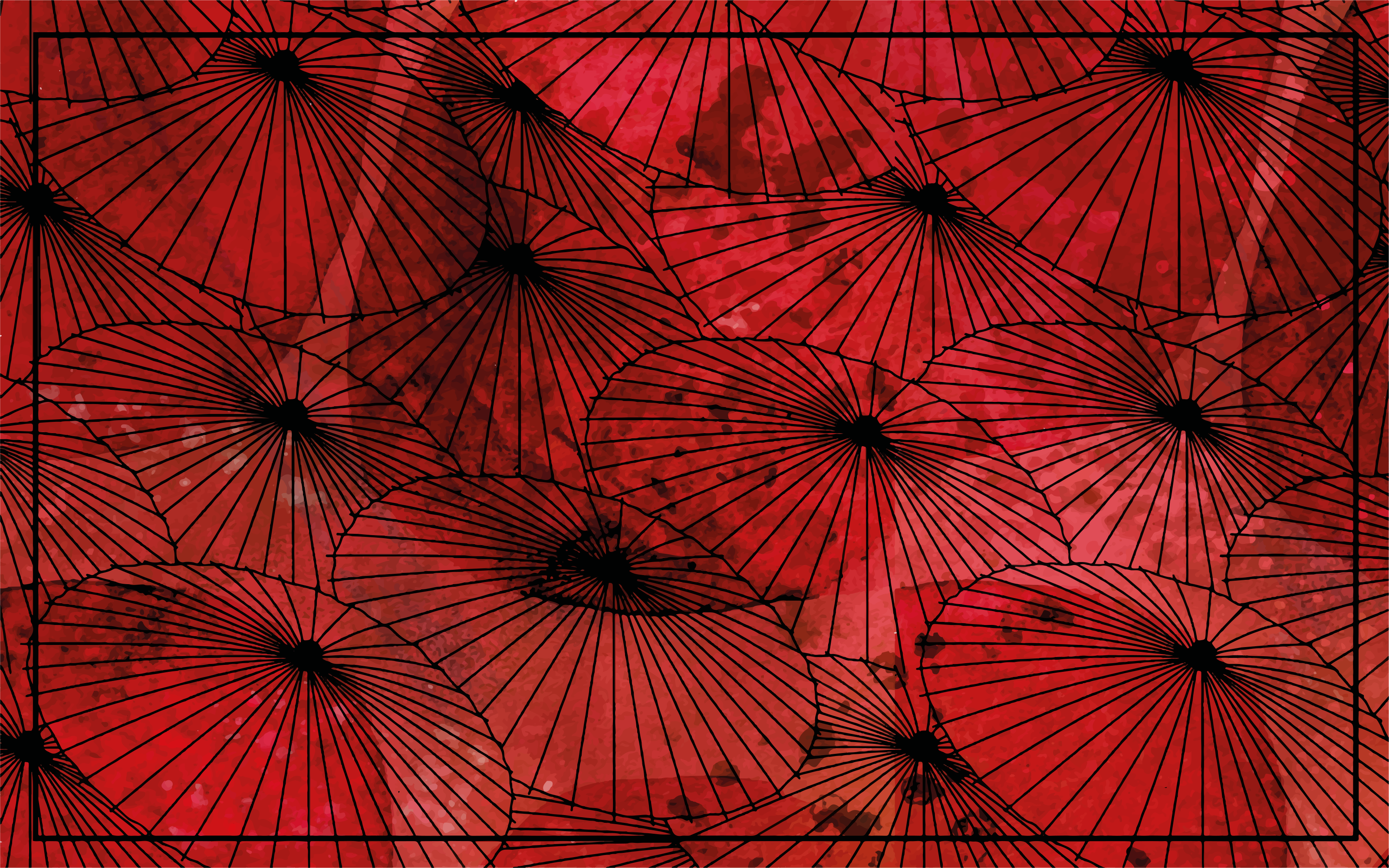 Alfombra vinílica imitación textura roja estampada - TenVinilo