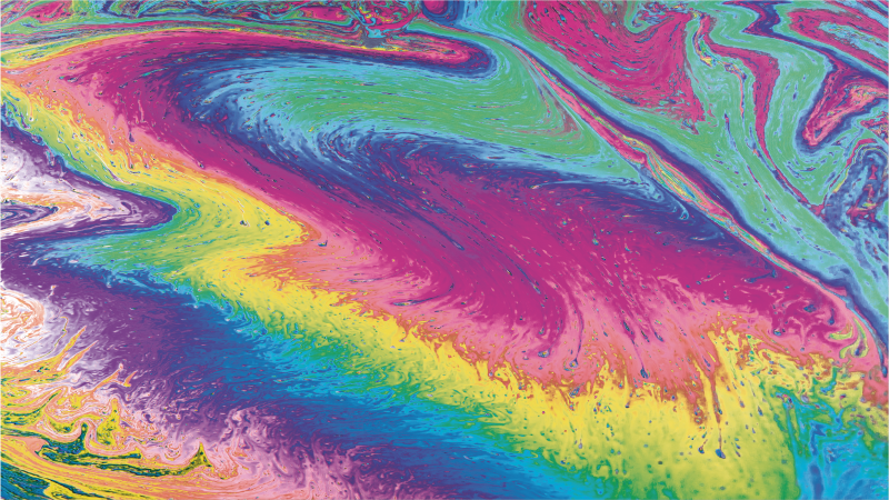 Alfombra vinílica textura Arcoiris de mármol - TenVinilo