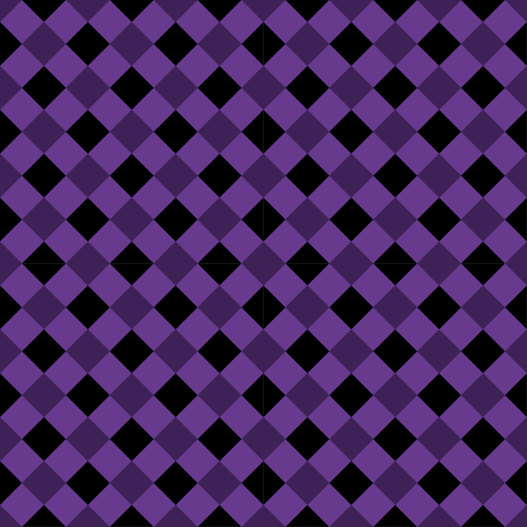 Alfombra vinílica geométrica cuadro morado - TenVinilo