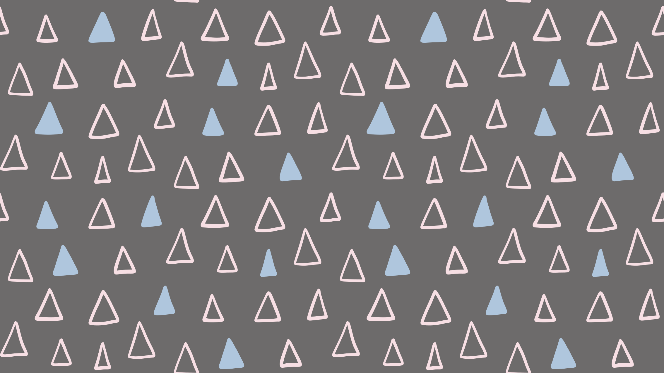 Alfombra vinílica geométrica elemento triangular - TenVinilo