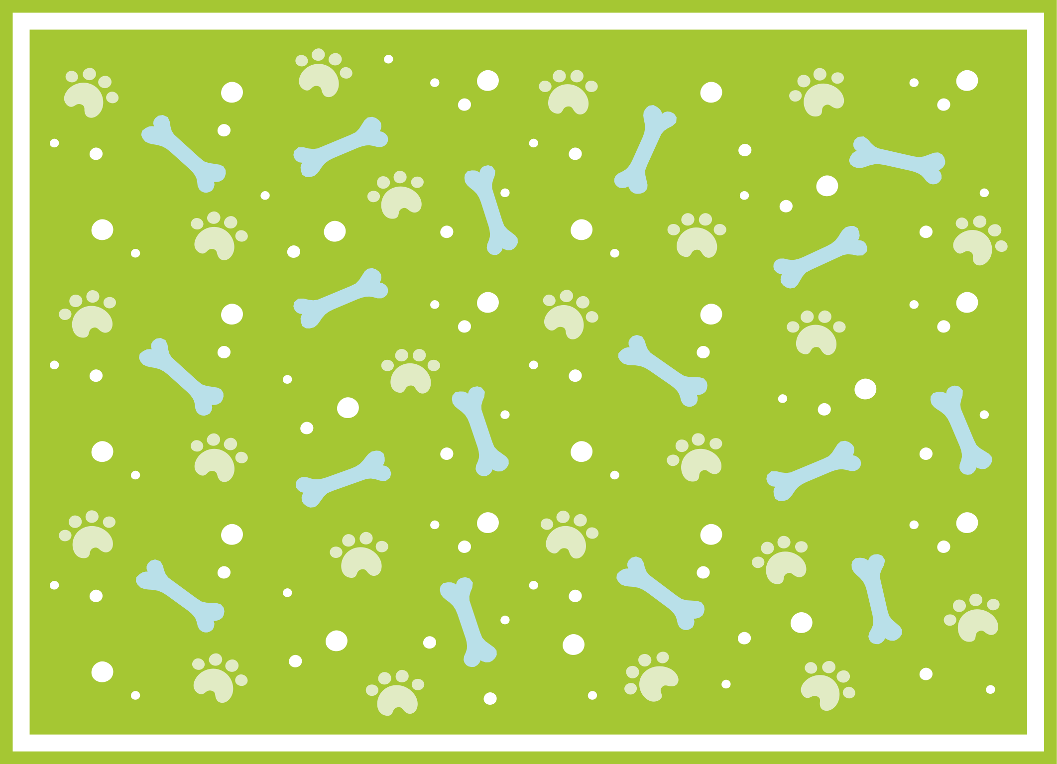 Alfombra vinílica animales estilo de huella de pata - TenVinilo