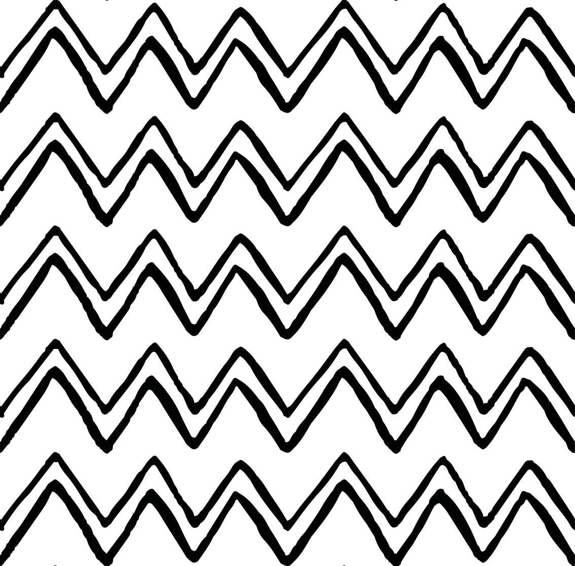 Alfombra vinílica rayas motivo en zigzag - TenVinilo