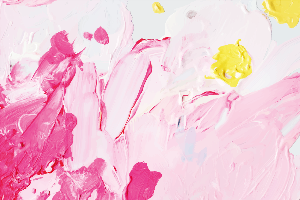 Alfombra vinílica juvenil remolinos abstractos en rosa - TenVinilo