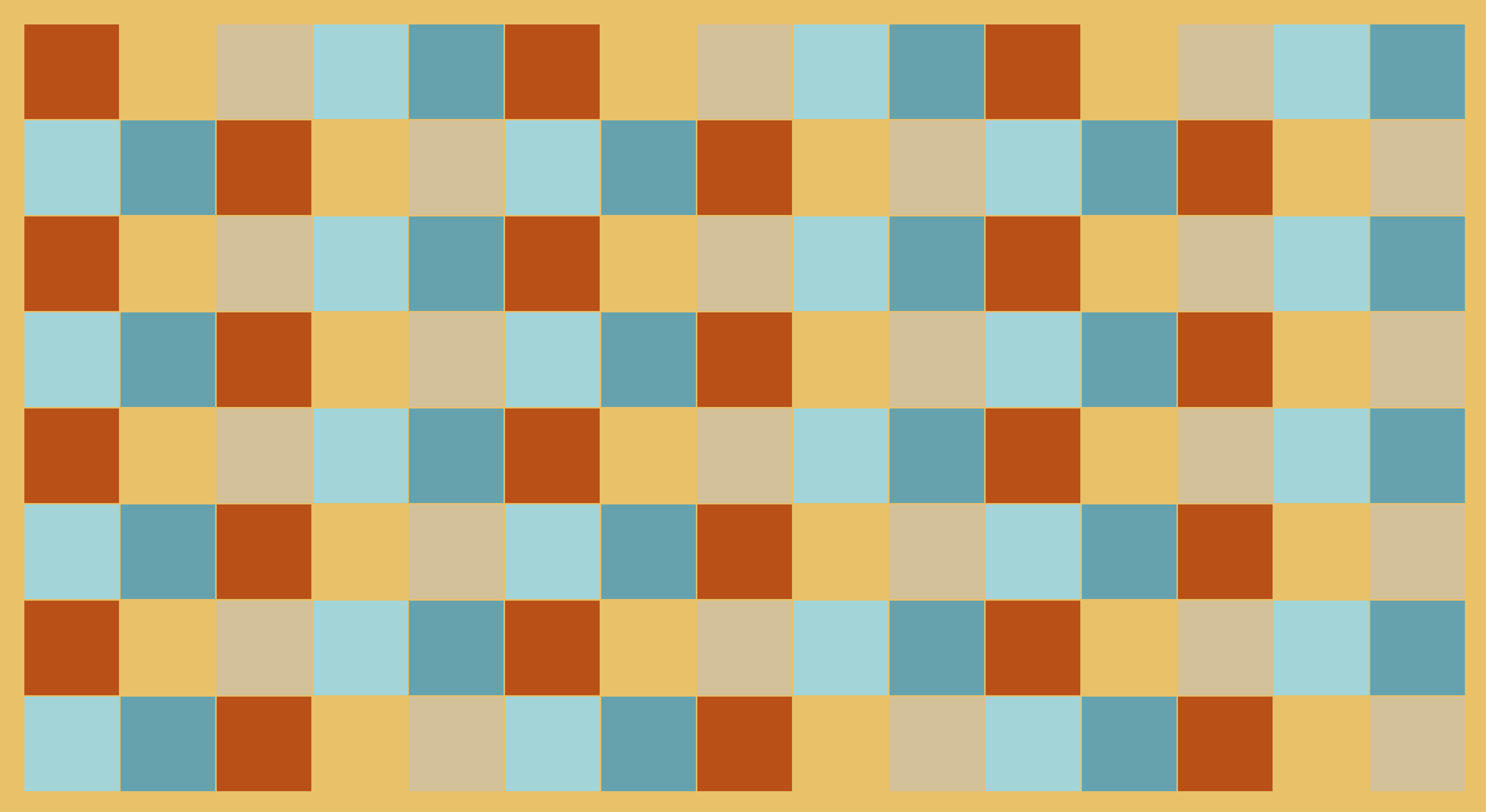 Alfombra vinílica geométrica estilo tablero de ajedrez - TenVinilo