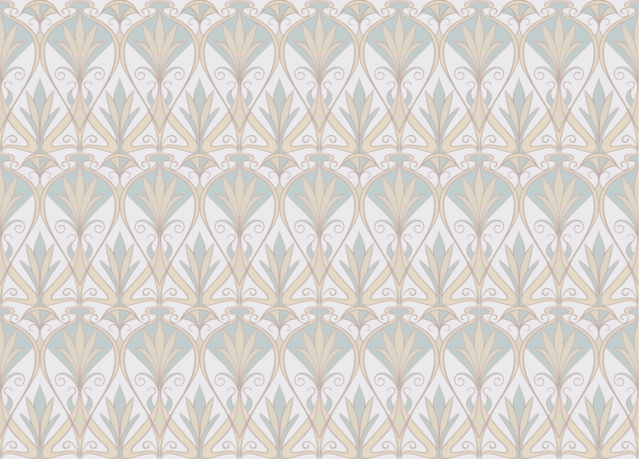 Alfombra vinílica minimalista elegante inspiración floral - TenVinilo