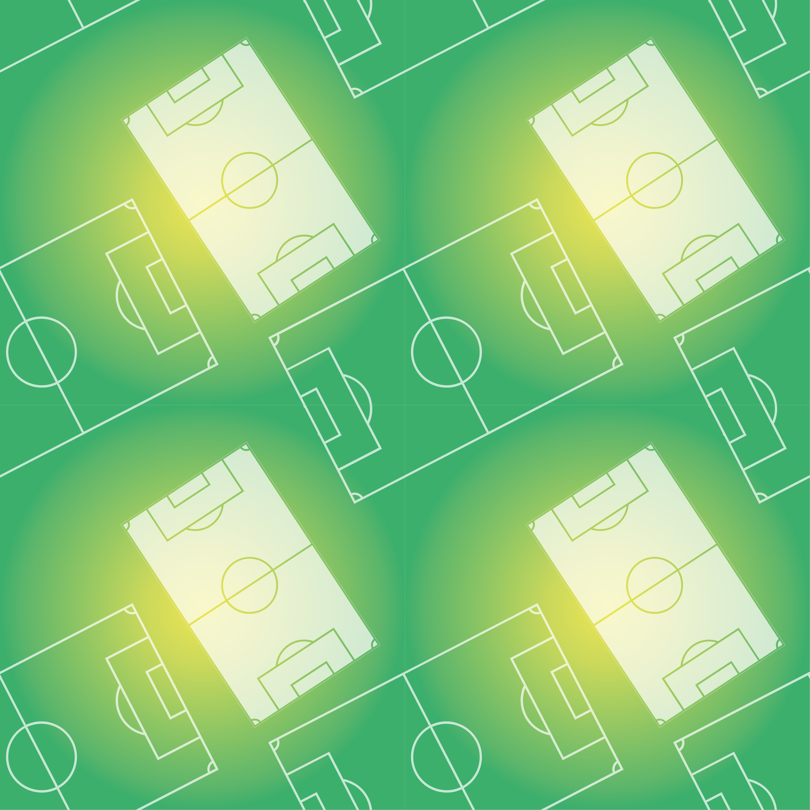 Alfombras vinílicas juvenils Fondo de fútbol geométrico degradado - TenVinilo