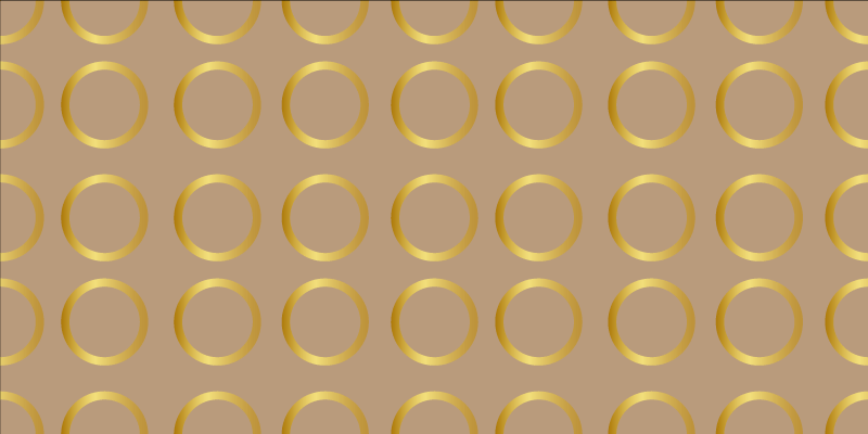 Alfombra vinílica geométrica patrón circular geométrico - TenVinilo