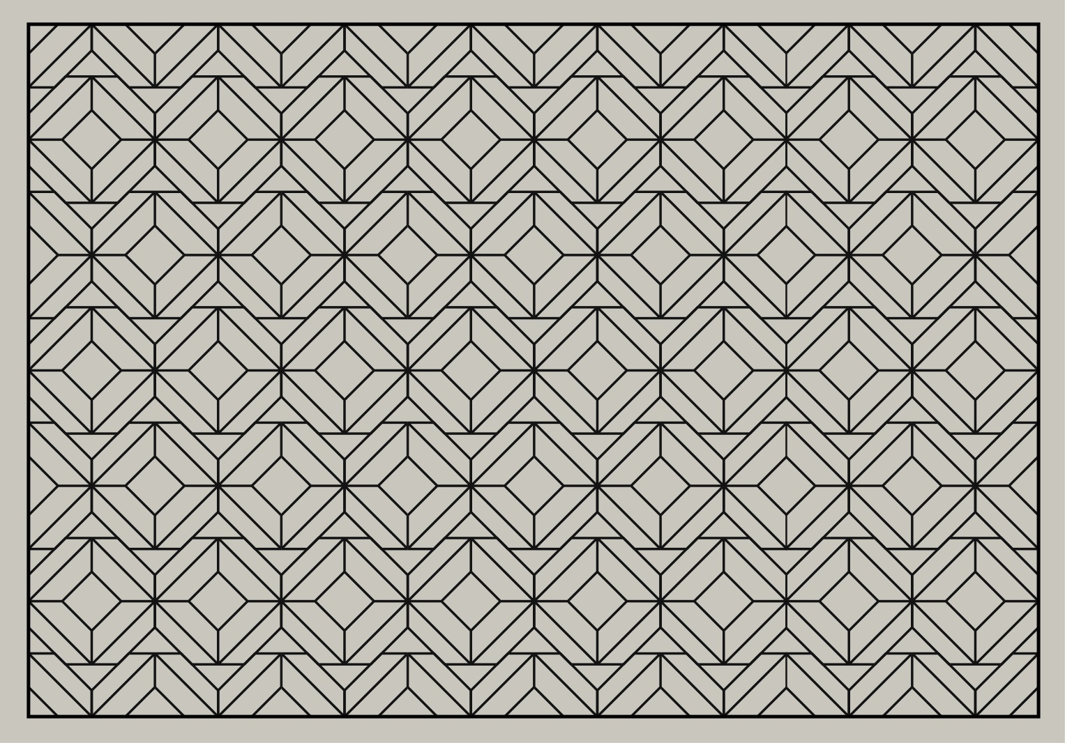 Alfombra vinílica baño alfombra de baño geométrica - TenVinilo