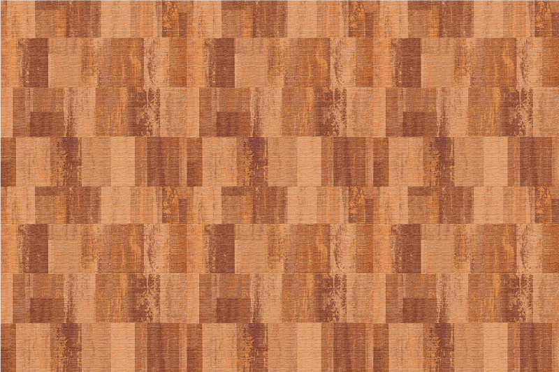 Alfombra vinílica imitación madera ilusión de parquet - TenVinilo