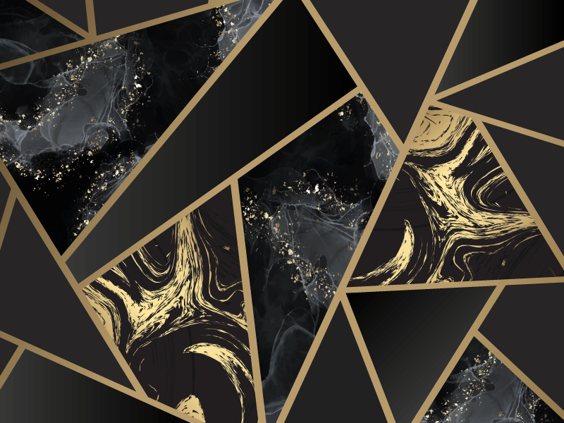 Alfombra vinílica geométrica fusión mármol - TenVinilo