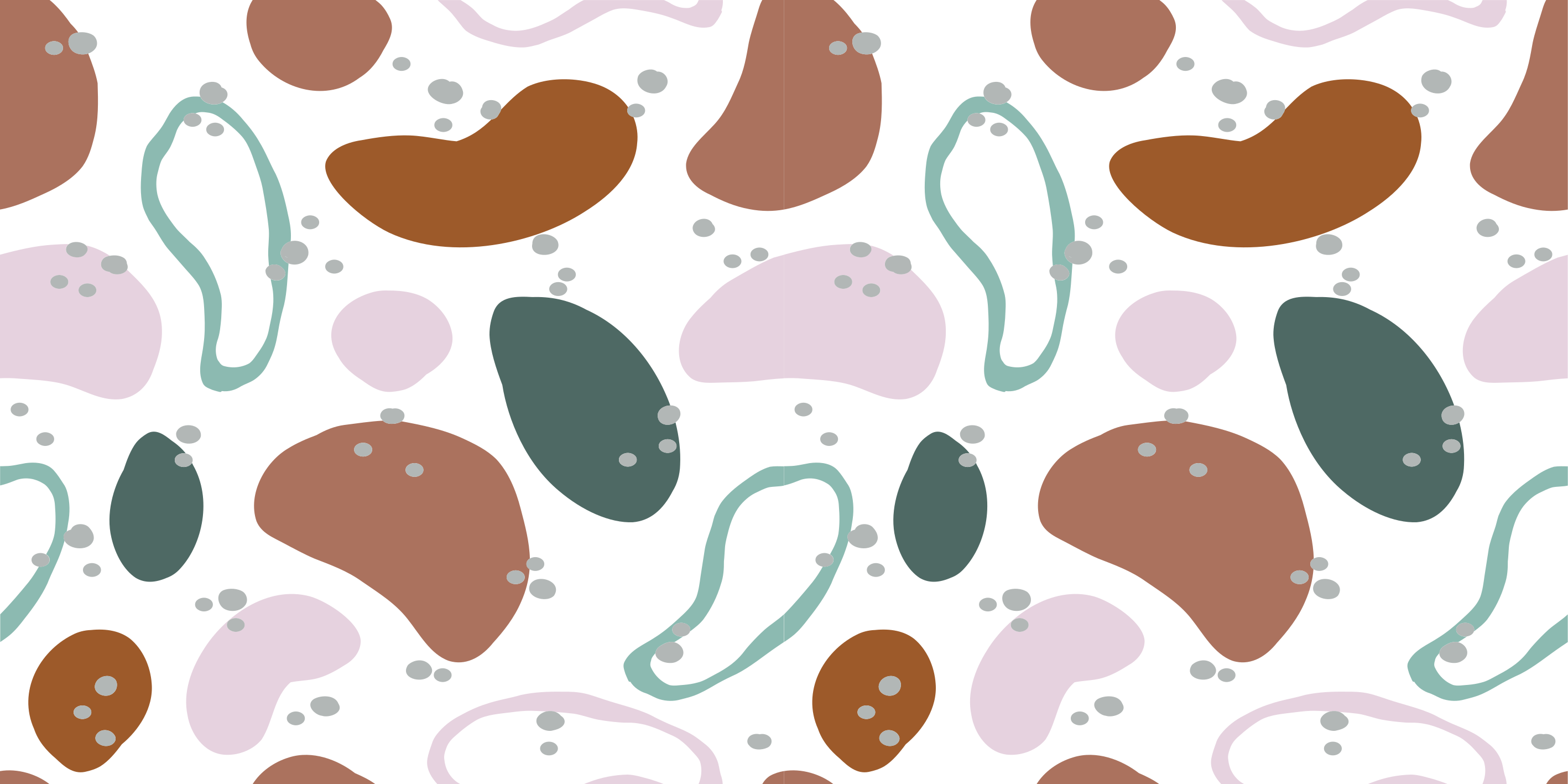 Alfombra vinilica minimalista abstracto irregular - TenVinilo