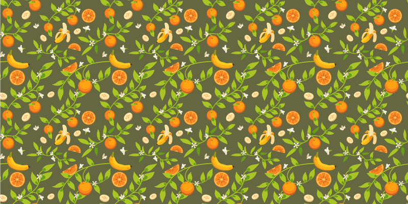 Alfombra vinílica  para cocina fruta - TenVinilo