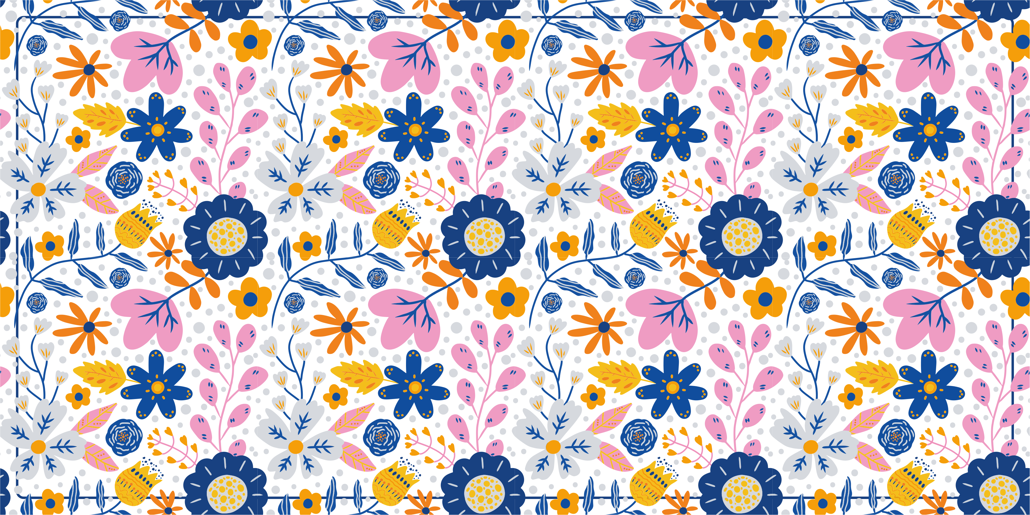 Alfombra vinilo naturaleza primavera florida - TenVinilo