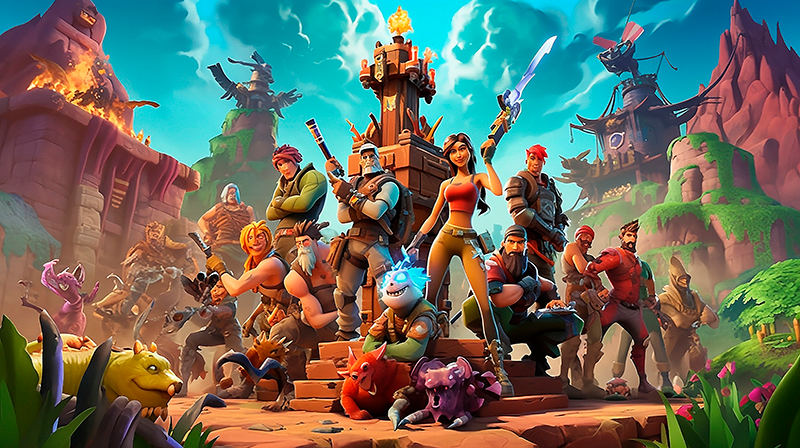 Alfombra vinilo dormitorio personajes posando - TenVinilo