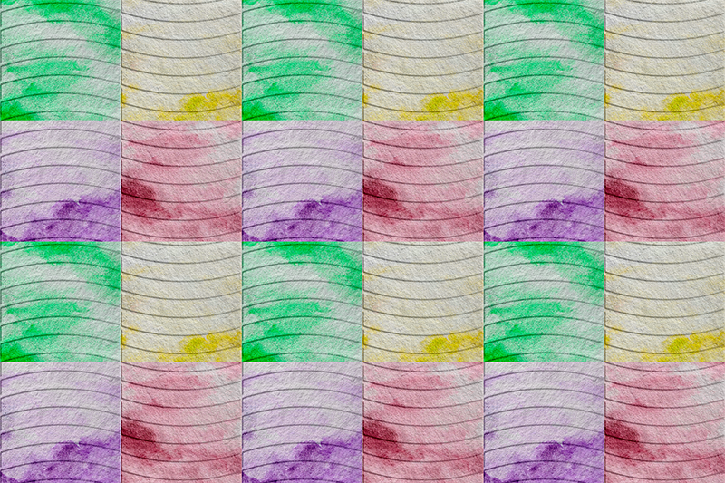 Alfombra vinilo salón baldosas de las Ramblas - TenVinilo