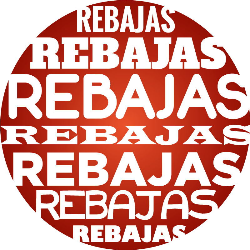 Alfombra de vinilo roja circular rebajas - TenVinilo