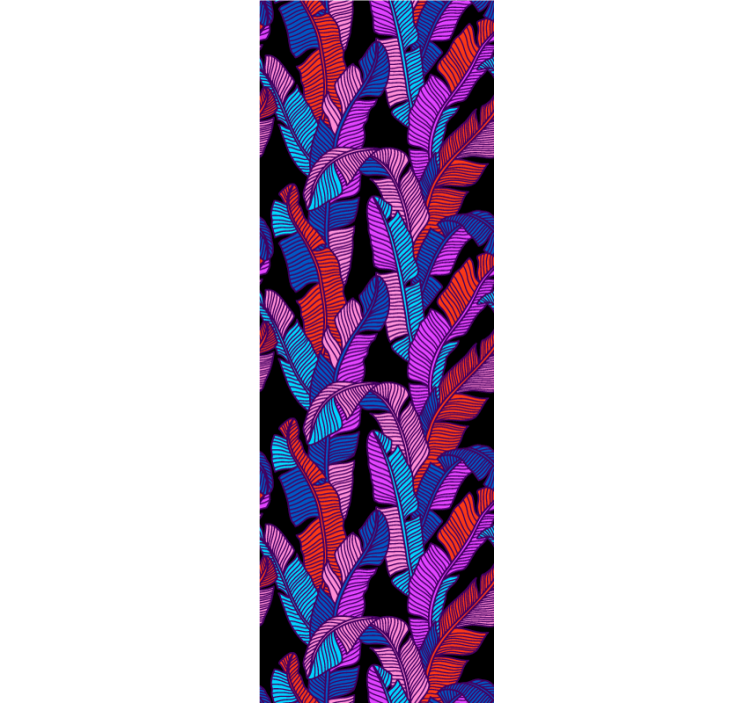 Papel mural floral gran motivo vibrante - TenVinilo